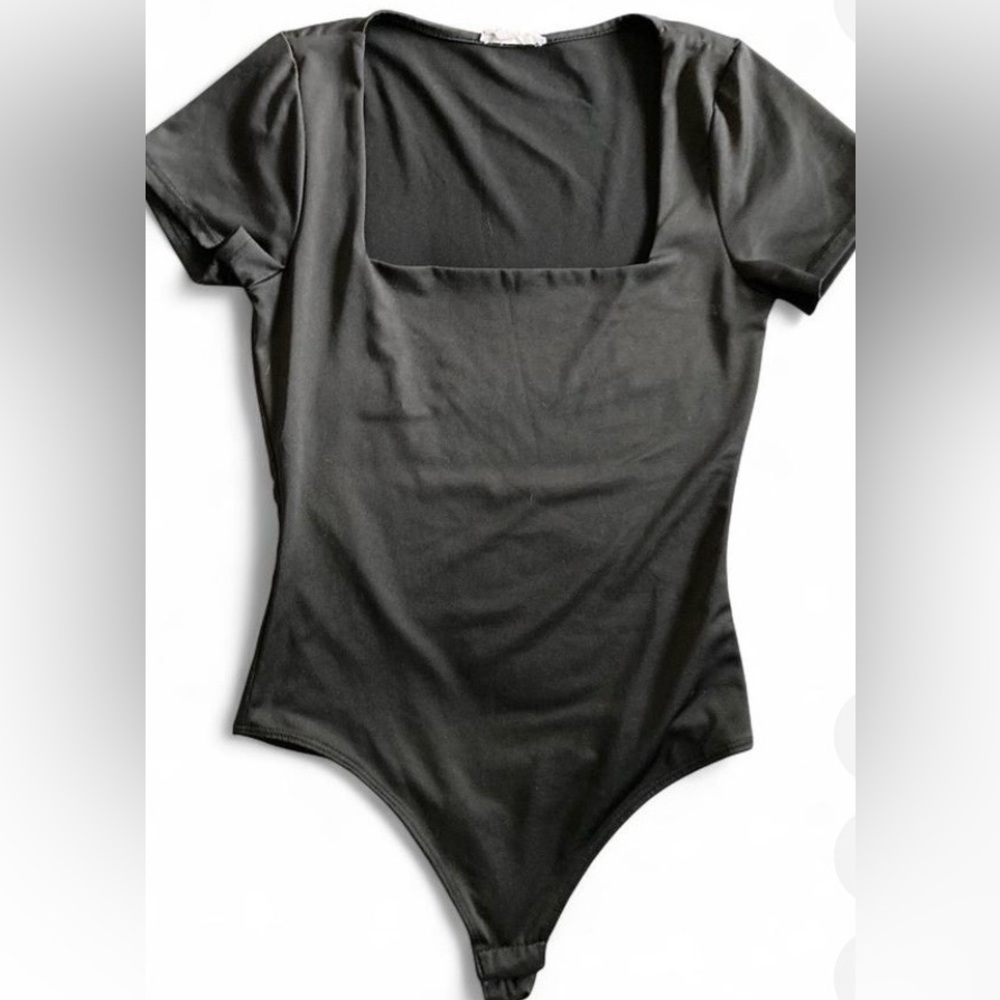 Elegant Black Women's Bodysuit